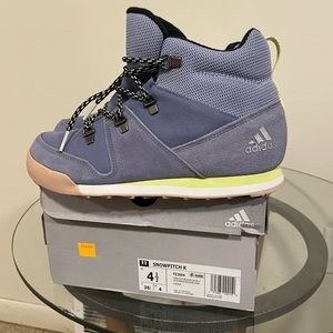 Adidas Snowpitch K Hiking Boots Women’s Size 4.5